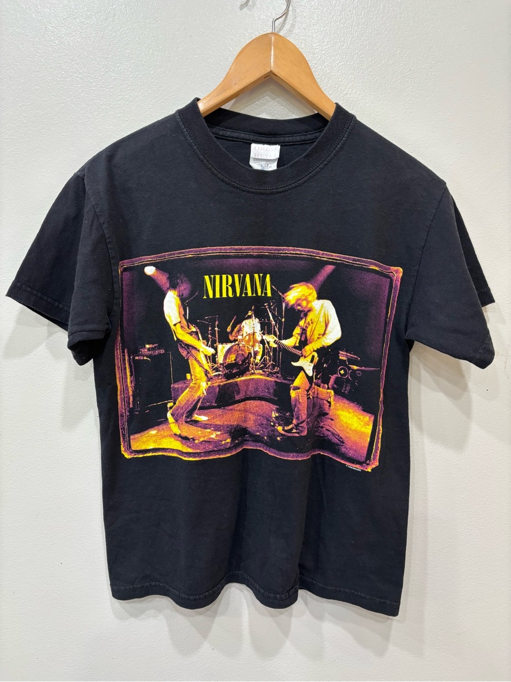 Vintage Nirvana 1996 From The Muddy Banks Of The Wishkah Shirt Kids Youth Large